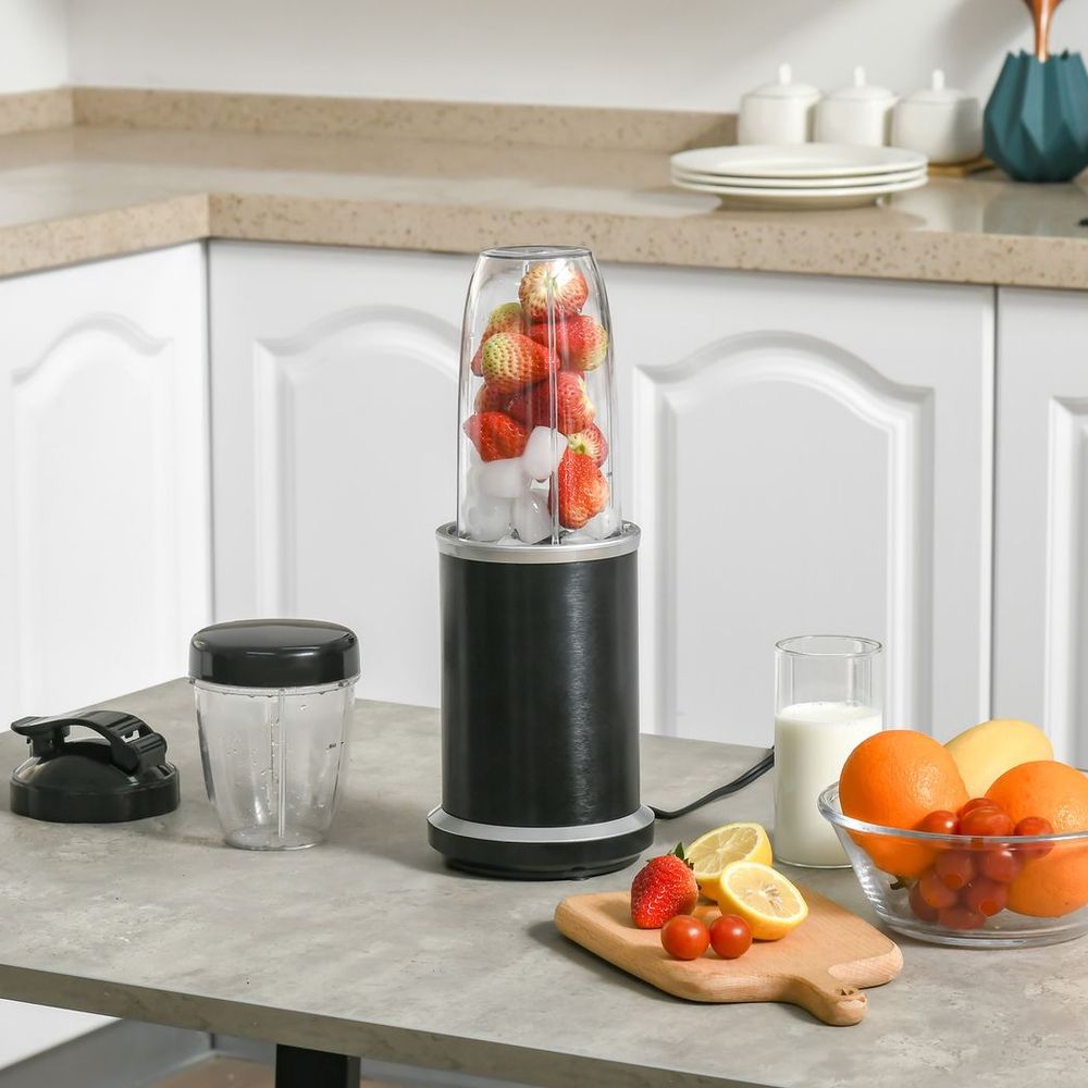 Countertop Blender 1000W Smoothie Maker with 0.7L and 0.35L Mix Cup - anydaydirect