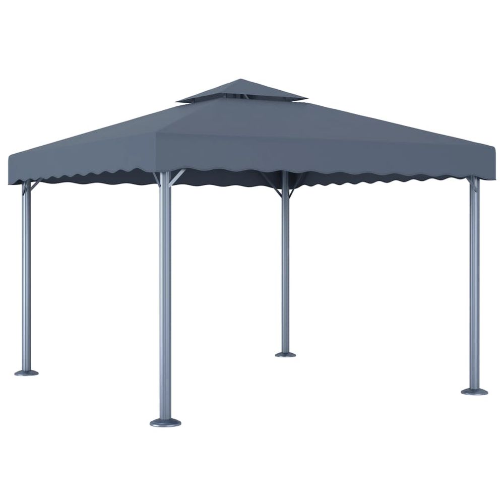 Gazebo 300x300 cm Cream Aluminium - anydaydirect