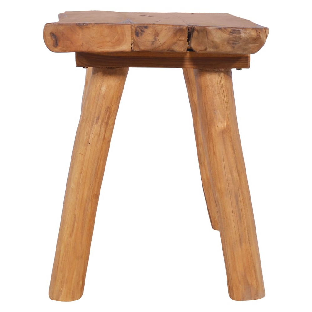 Garden Bench 80 cm Solid Teak Wood - anydaydirect