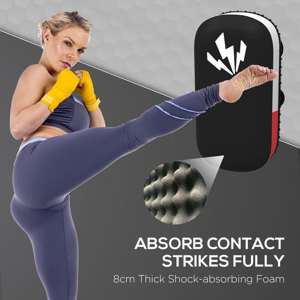 SPORTNOW Kick Boxing Pad Strike Shield Arm Pad for Boxing Training - anydaydirect