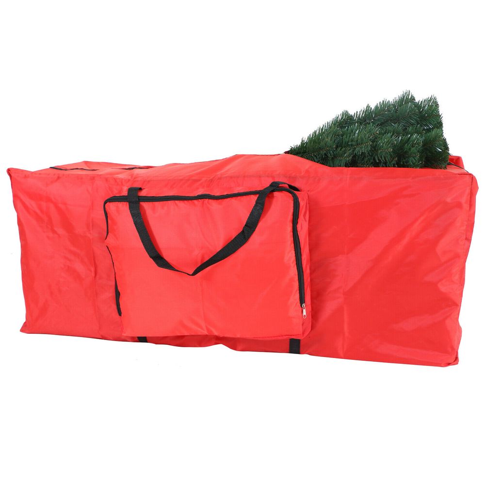 RED Xmas bag With Side Pocket - anydaydirect