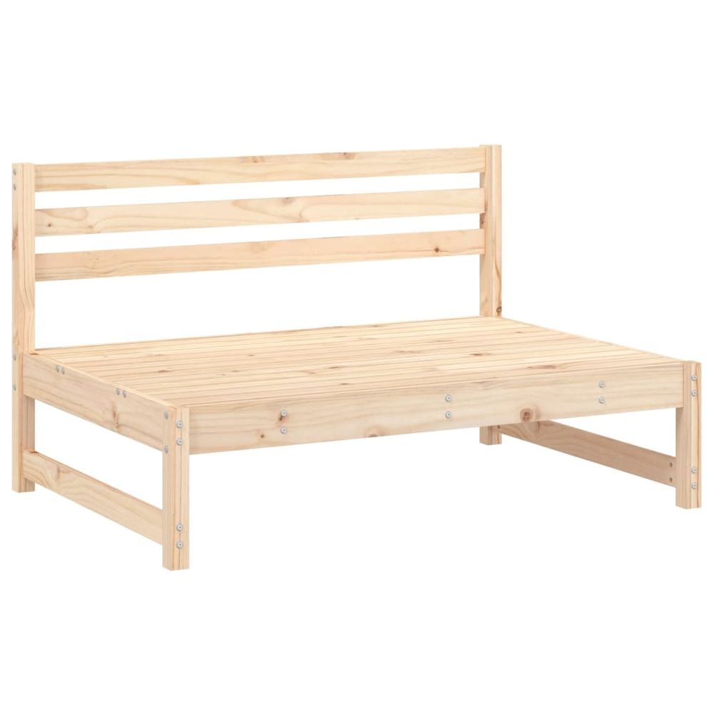 vidaXL 2 Piece Garden Lounge Set Solid Wood Pine - anydaydirect