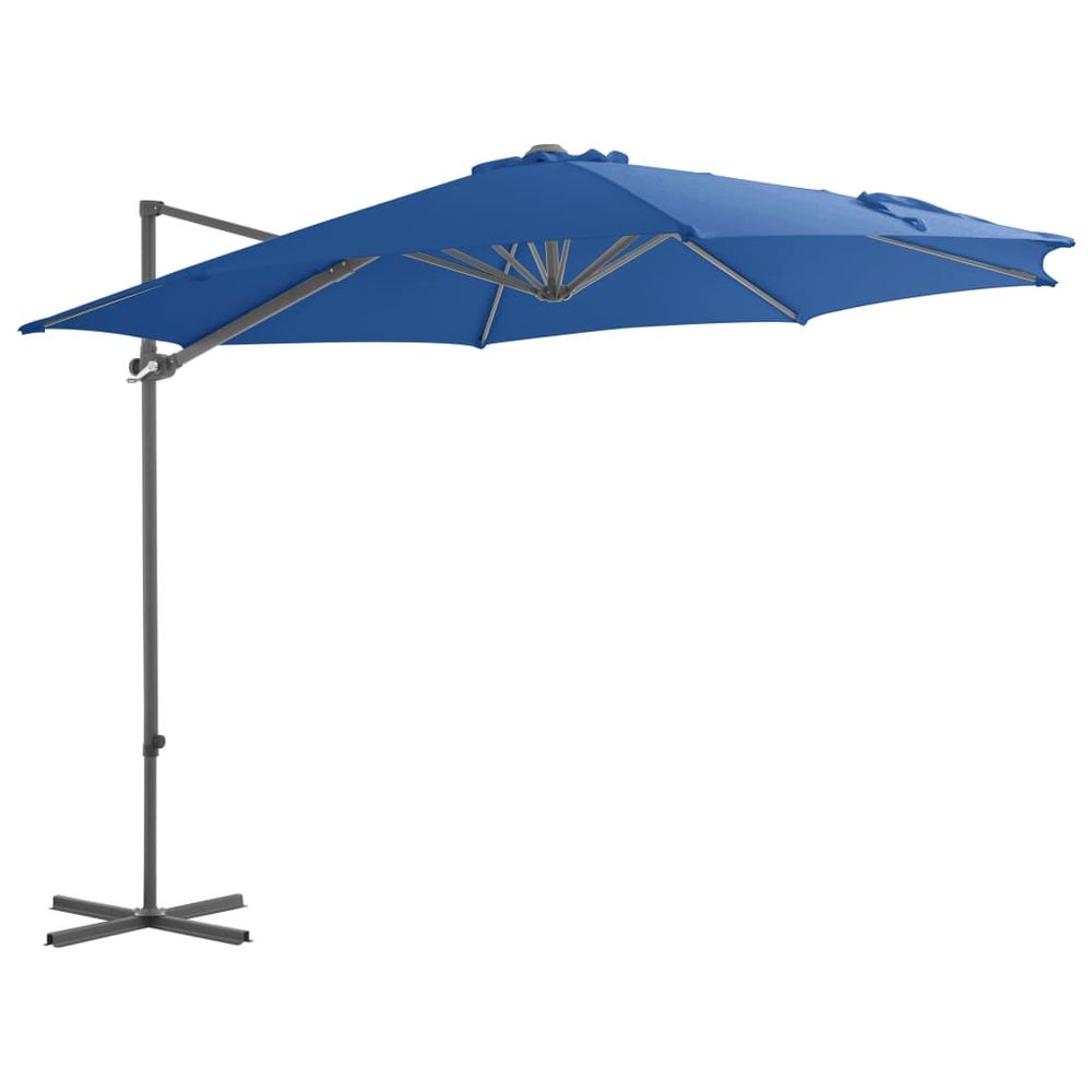 Cantilever Umbrella with Steel Pole - anydaydirect