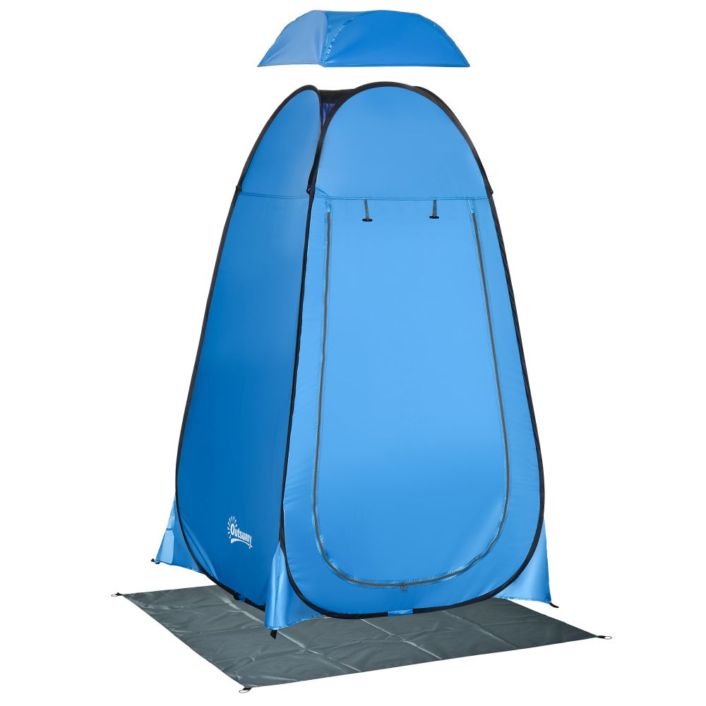 Camping Shower Tent w/ Pop Up Design, Outdoor Dressing Changing Room - anydaydirect