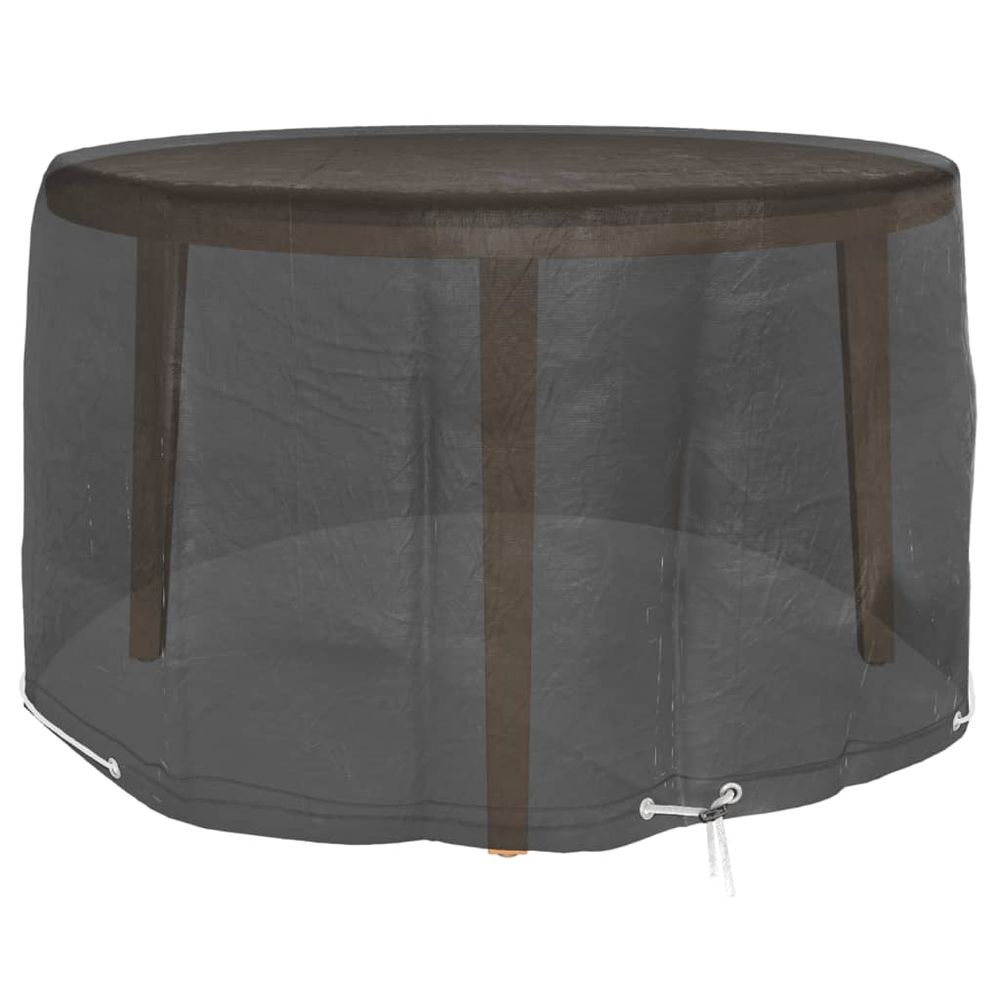 Garden Furniture Cover 6 Eyelets Ø125x75 cm Round - anydaydirect