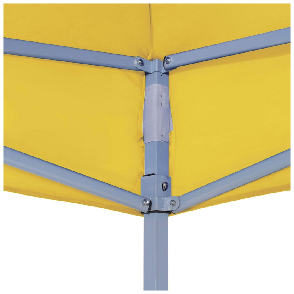 vidaXL Party Tent Roof 2x2 m Yellow 270 g/m² - anydaydirect