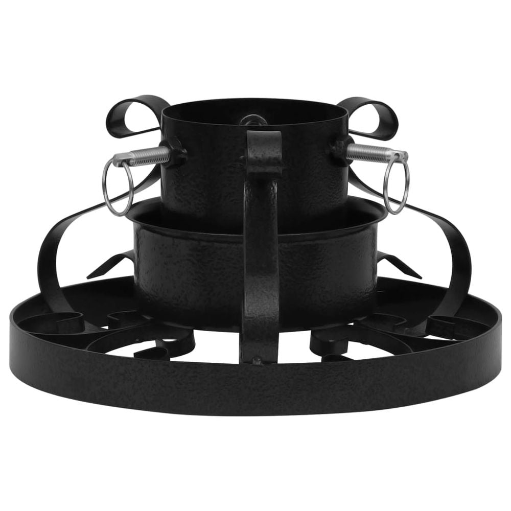 Christmas Tree Stand Black 29x29x15.5 cm - anydaydirect