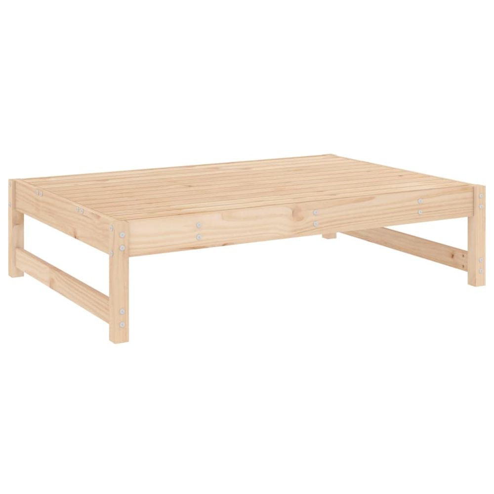 vidaXL 4 Piece Garden Lounge Set Solid Wood Pine - anydaydirect