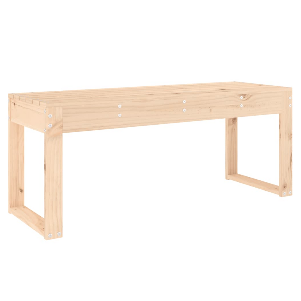 vidaXL Garden Bench 110x38x45 cm Solid Wood Pine - anydaydirect