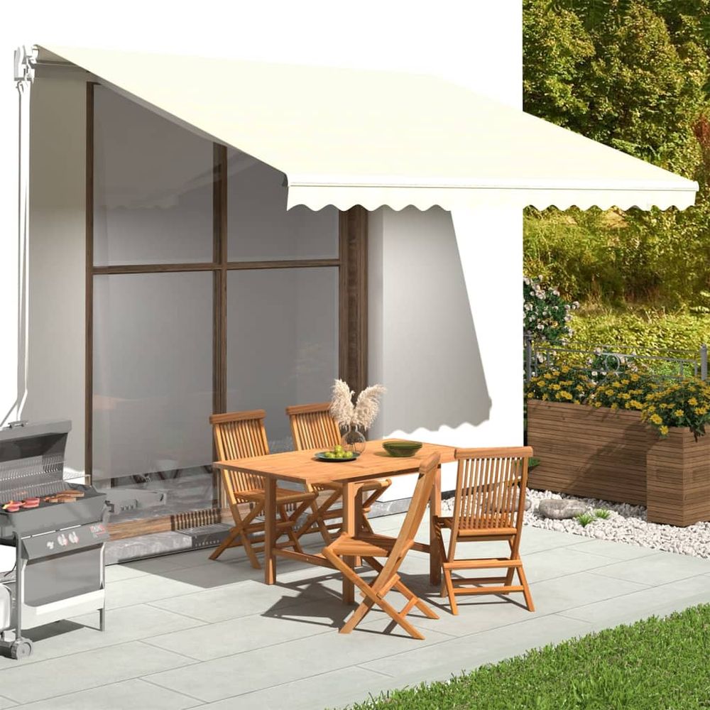 Awning Top Sunshade Canvas 3 x 2,5m to 6 x 3.5m (Frame Not Included) - anydaydirect