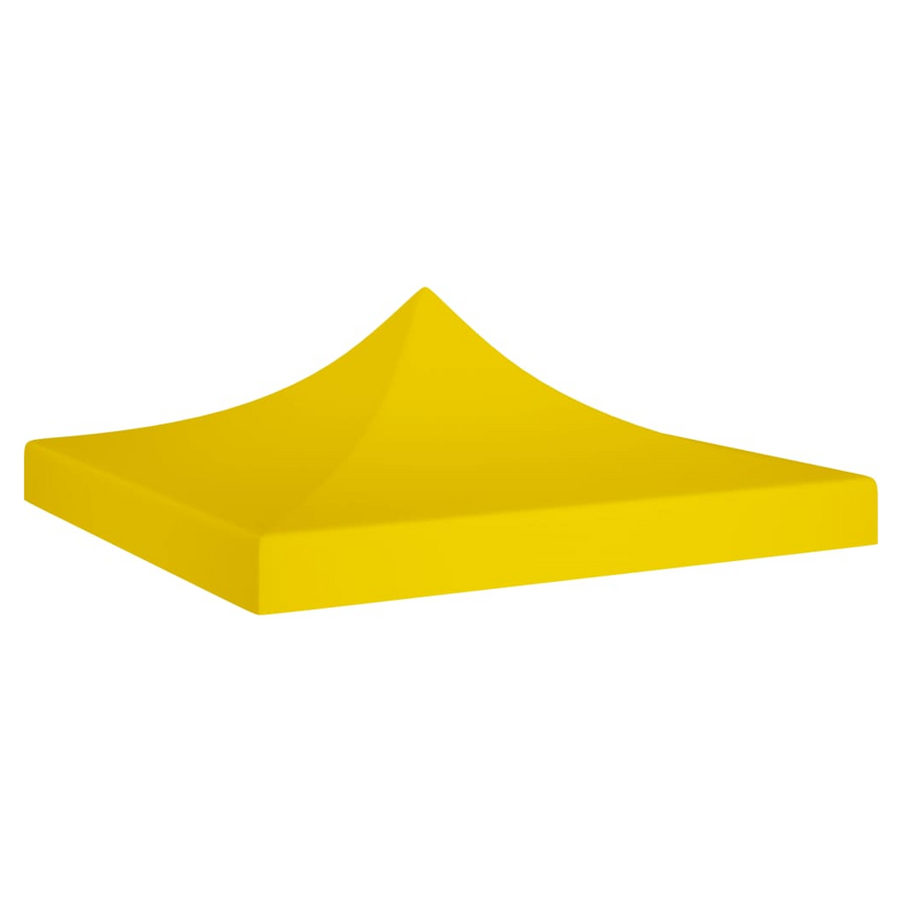 vidaXL Party Tent Roof 2x2 m Yellow 270 g/m² - anydaydirect