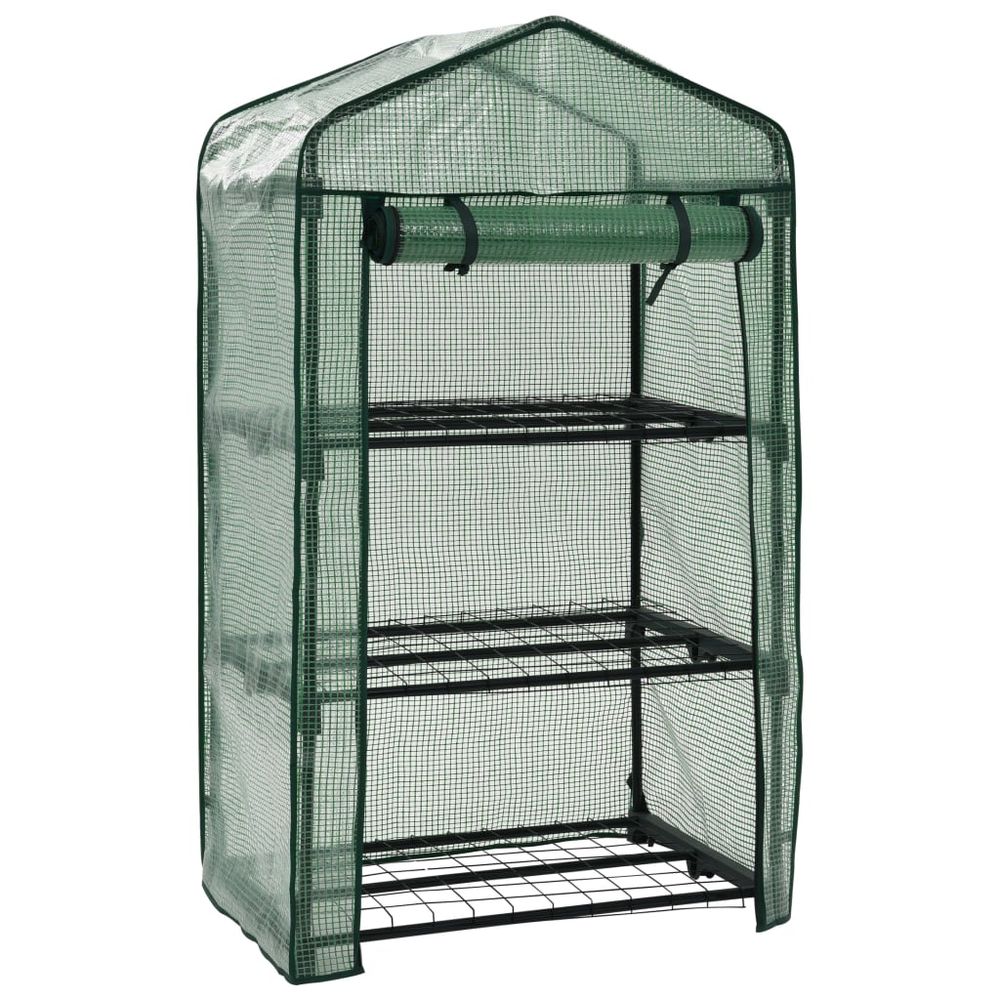 3-Tier Mini Greenhouse 69x49x125 cm - anydaydirect