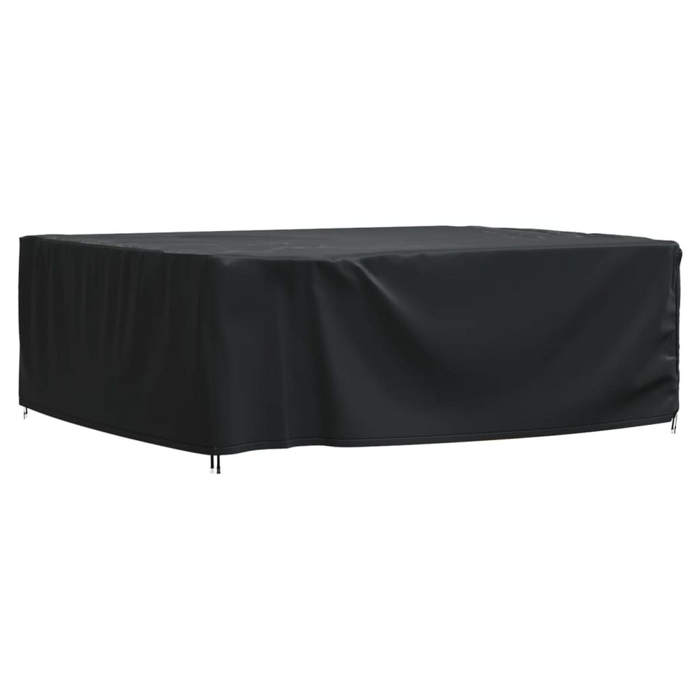 vidaXL Garden Furniture Cover Black 250x210x90 cm Waterproof 420D - anydaydirect