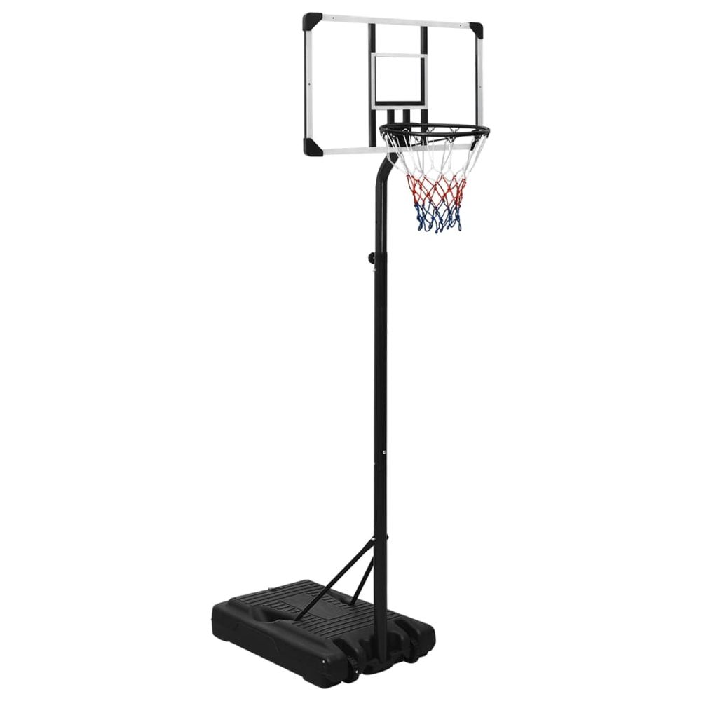 Basketball Stand Transparent 235-305 cm Polycarbonate - anydaydirect