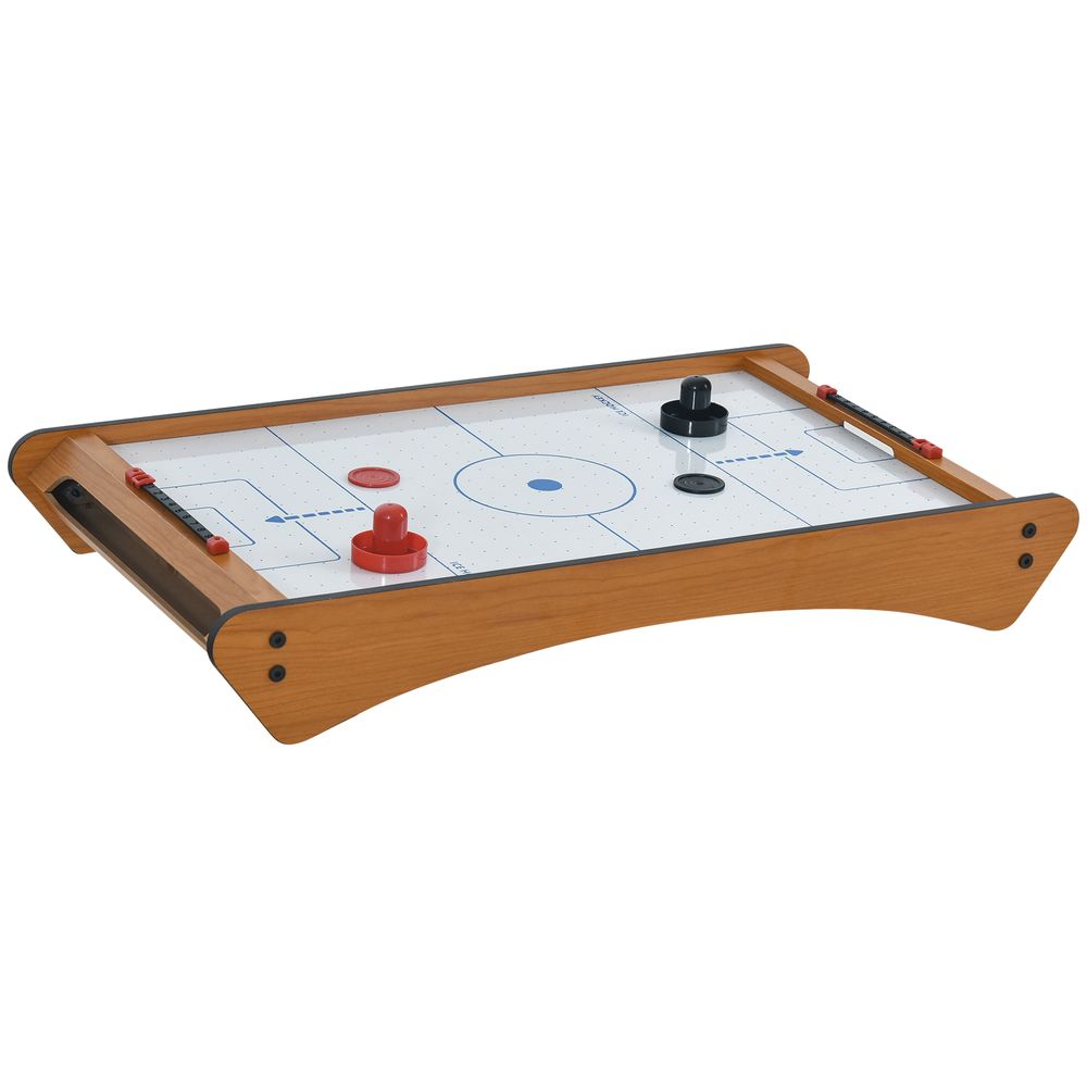 Mini Air Hockey Tabletop Game w/ 2 Pucks Pushers Fan Scoreboard  HOMCOM - anydaydirect