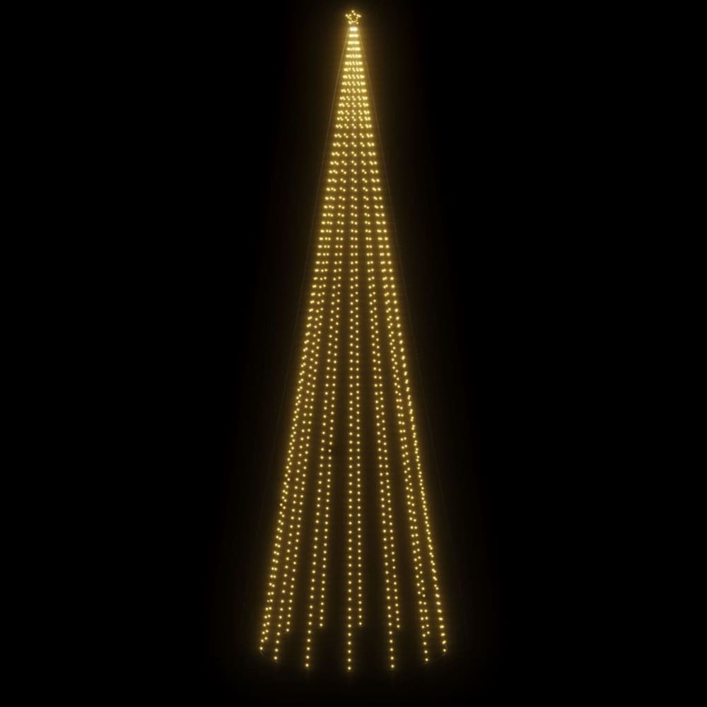 Christmas Cone Tree Warm White 1134 LEDs 230x800 cm - anydaydirect