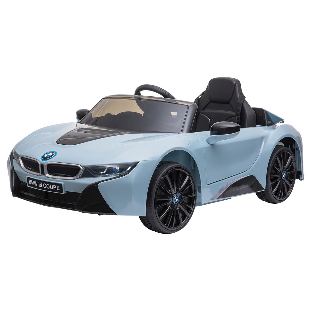 Licensed BMW I8 Coupe Kids Ride-On Car 6V w/ Remote Lights Horn Music - anydaydirect