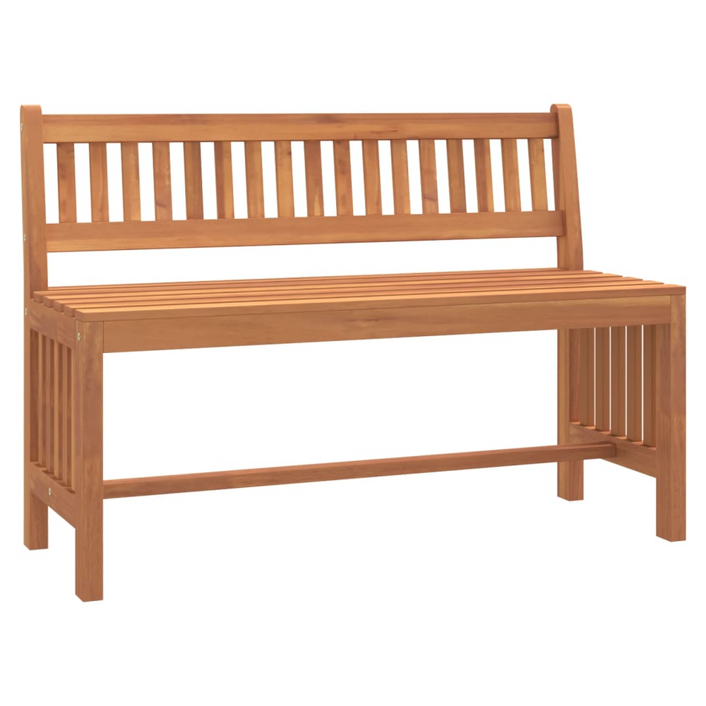 Garden Bench 110 cm Solid Wood Eucalyptus - anydaydirect