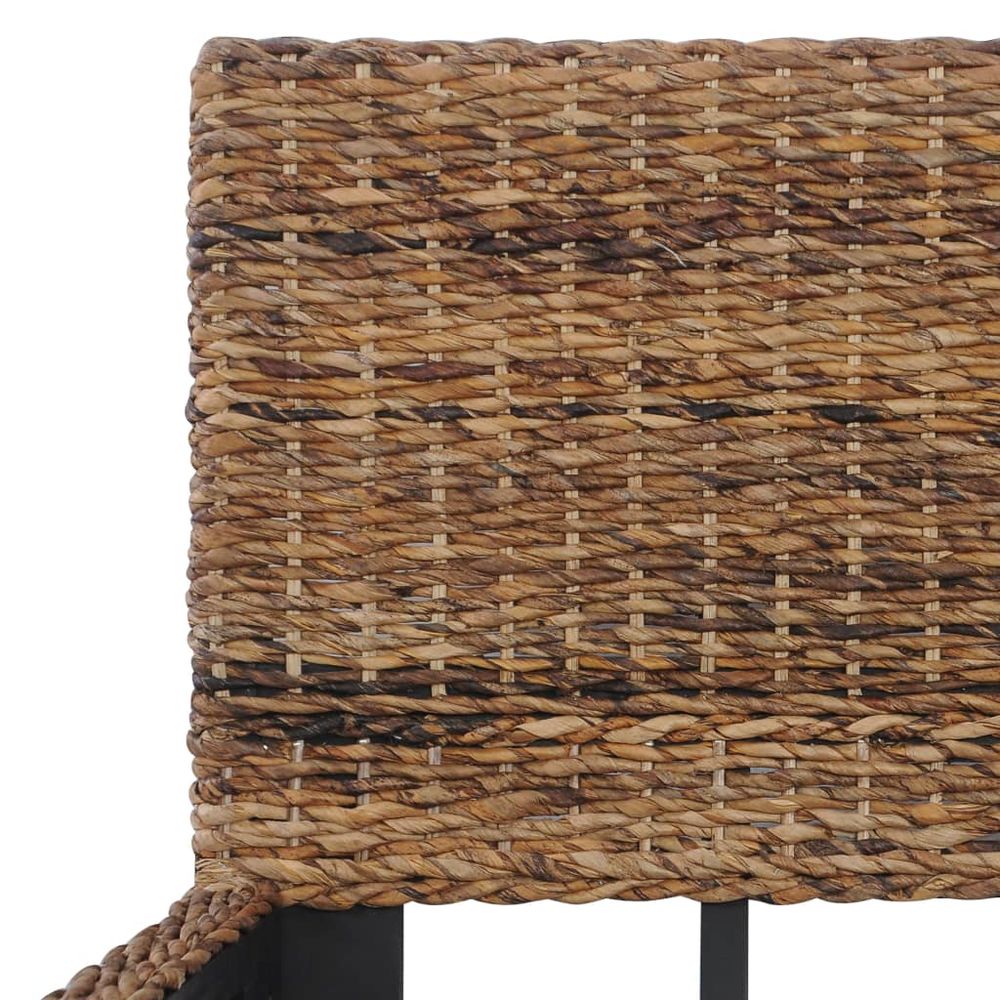 Bed Frame Natural Rattan 140x200 cm tp 180 x 200 cm in Grey & Dark Brown - anydaydirect