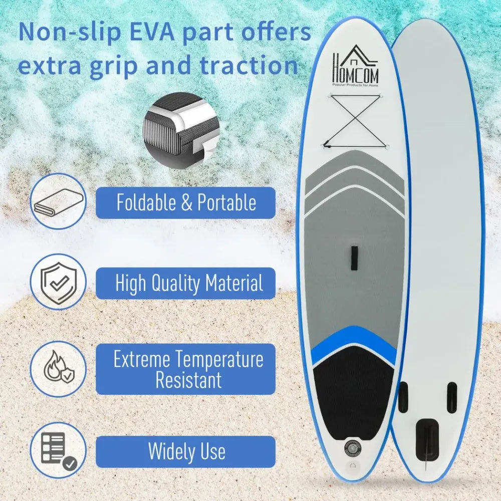 10ft Inflatable Stand-Up Paddle Board SUP Accessory Carry Bag Paddle Pump Leash - anydaydirect