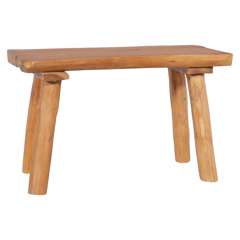 Garden Bench 80 cm Solid Teak Wood - anydaydirect