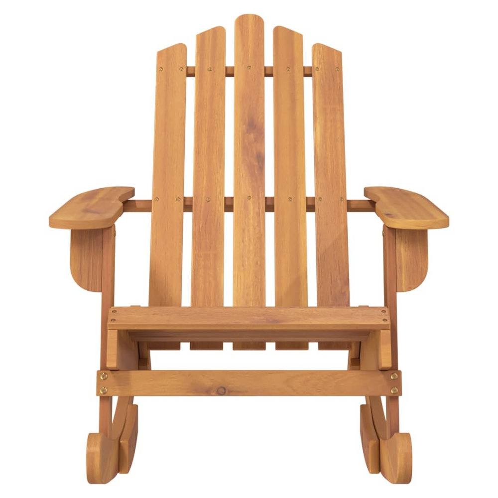 Adirondack Rocking Chair Solid Wood Acacia - anydaydirect