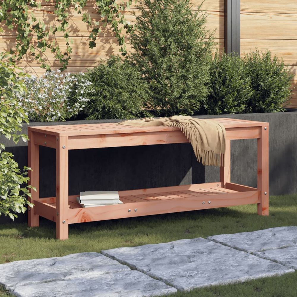 vidaXL Garden Bench 108x35x45 cm Solid Wood Douglas - anydaydirect