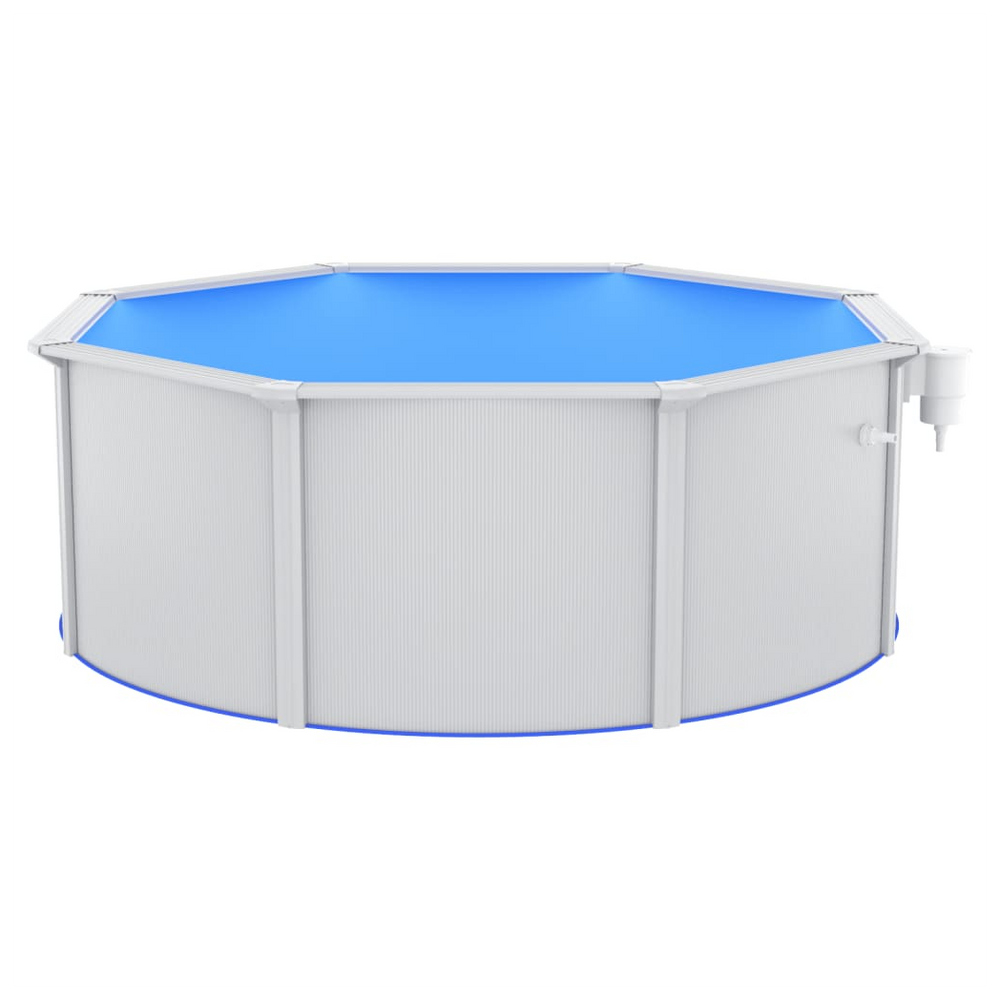 Swimming Pool with Safety Ladder 360x120 cm - anydaydirect