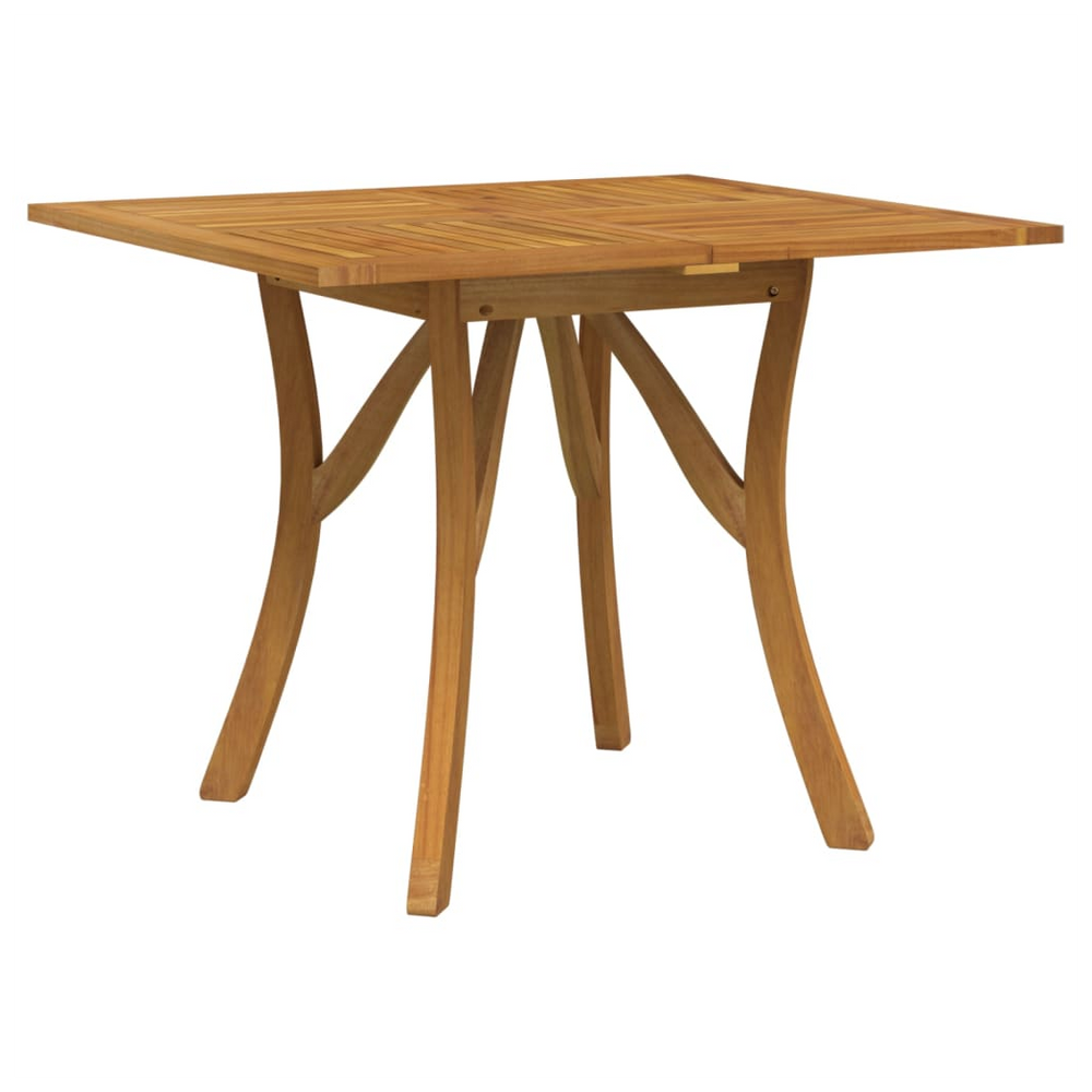 Garden Table 85x85x75 cm Solid Wood Acacia - anydaydirect