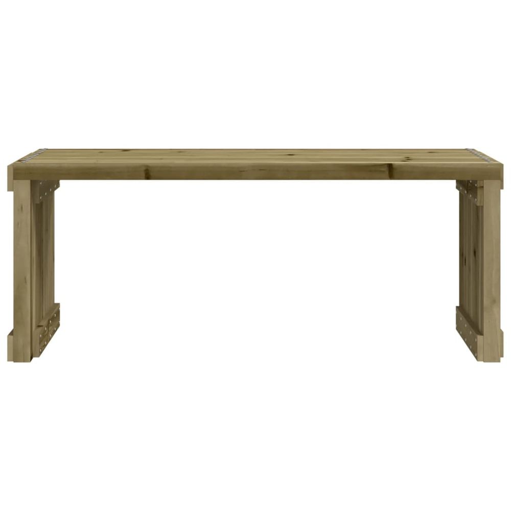 vidaXL Garden Table Extendable 212.5x40.5x45 cm Impregnated Wood Pine - anydaydirect