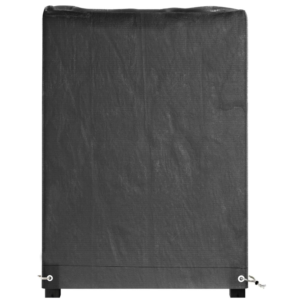 Garden Furniture Cover 8 Eyelets 125x55x75 cm Rectangular - anydaydirect