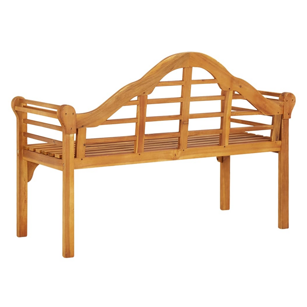 Garden Bench 125 cm Solid Wood Acacia - anydaydirect