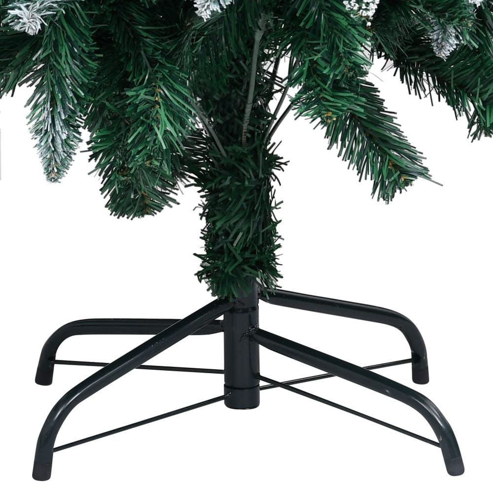 Artificial Christmas Tree with Pine Cones and White Snow 150 cm to 240 cm - anydaydirect