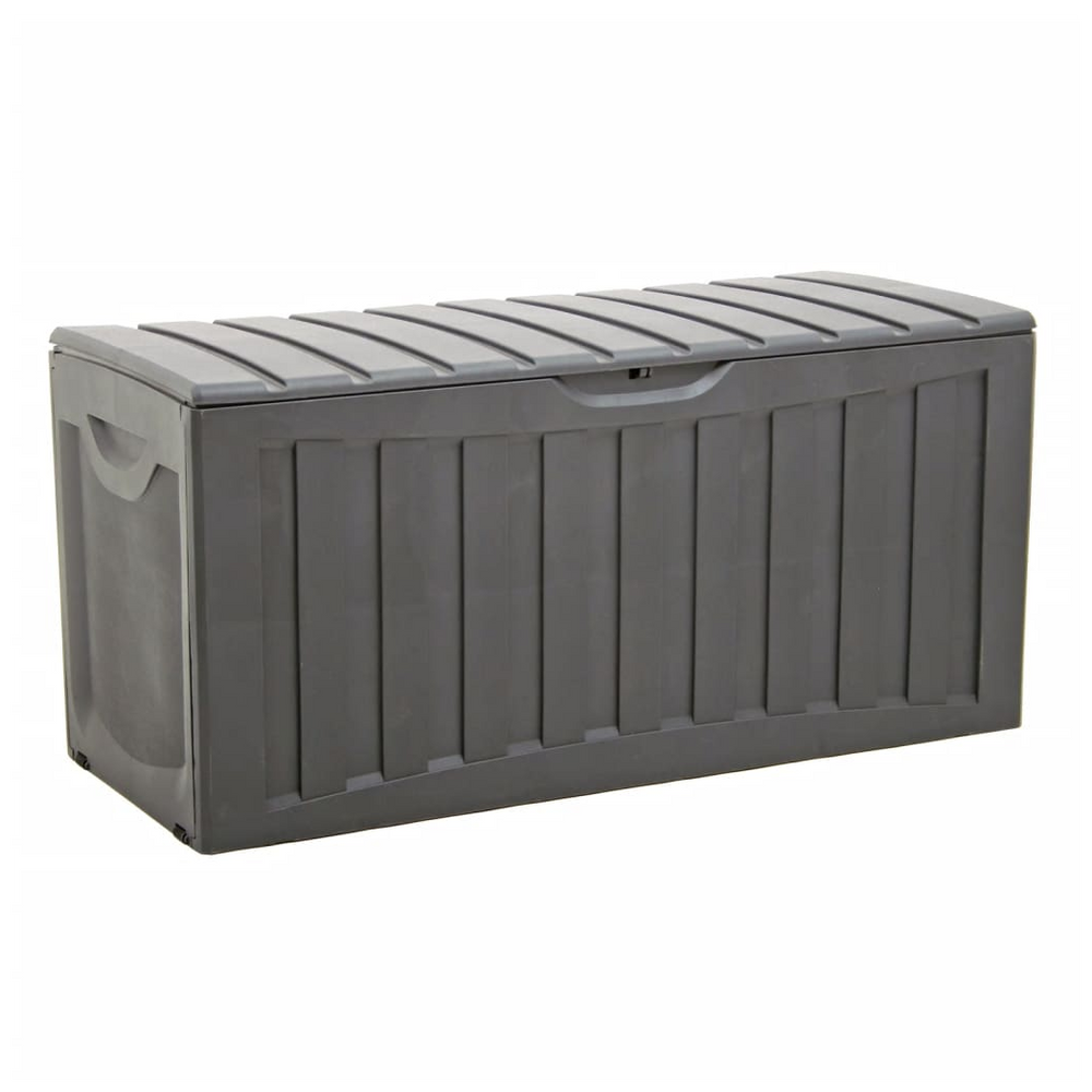 Storage Box Black 118x53x57 cm Polypropylene - anydaydirect