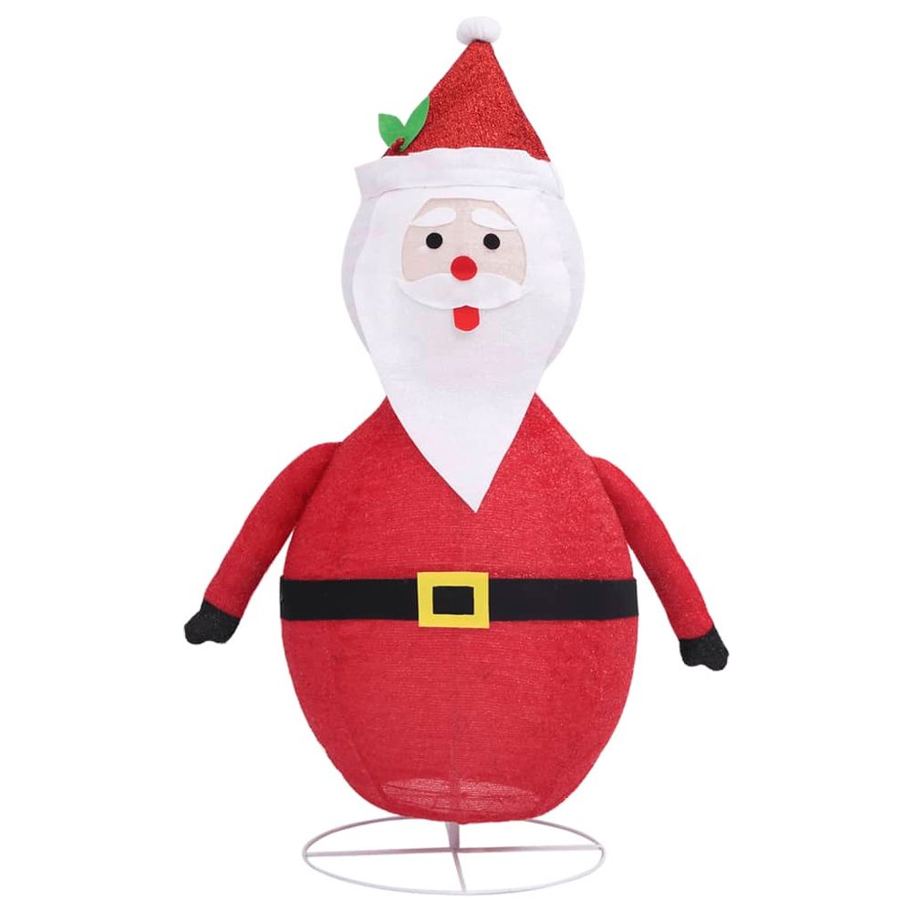 Decorative Christmas Santa Claus Figure LED Luxury Fabric 60cm to 120cm - anydaydirect