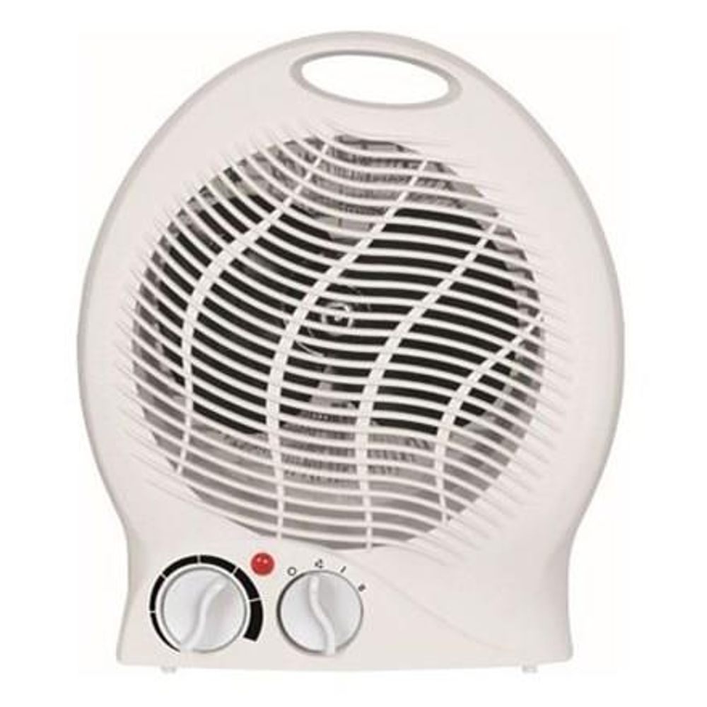Kingavon 2KW Upright White Fan with Cool Mode Heater - anydaydirect