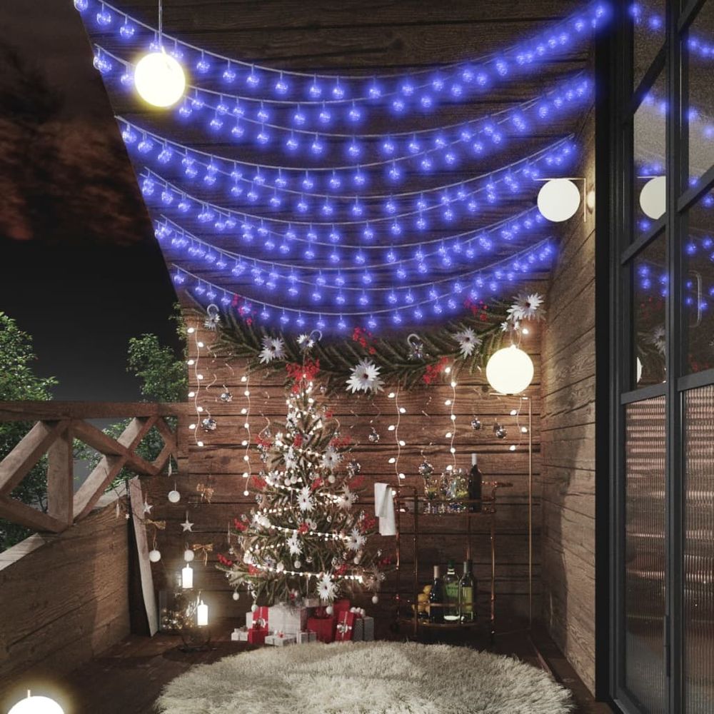 Globe Fairy String Lights 20m 200 LED Warm White 8 Function - anydaydirect