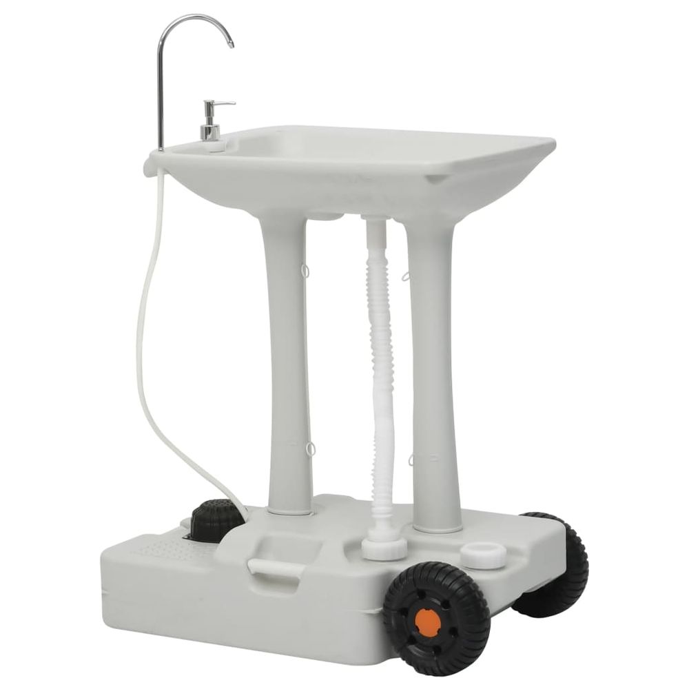 Portable Camping Handwash Stand and Water Tank Set - anydaydirect