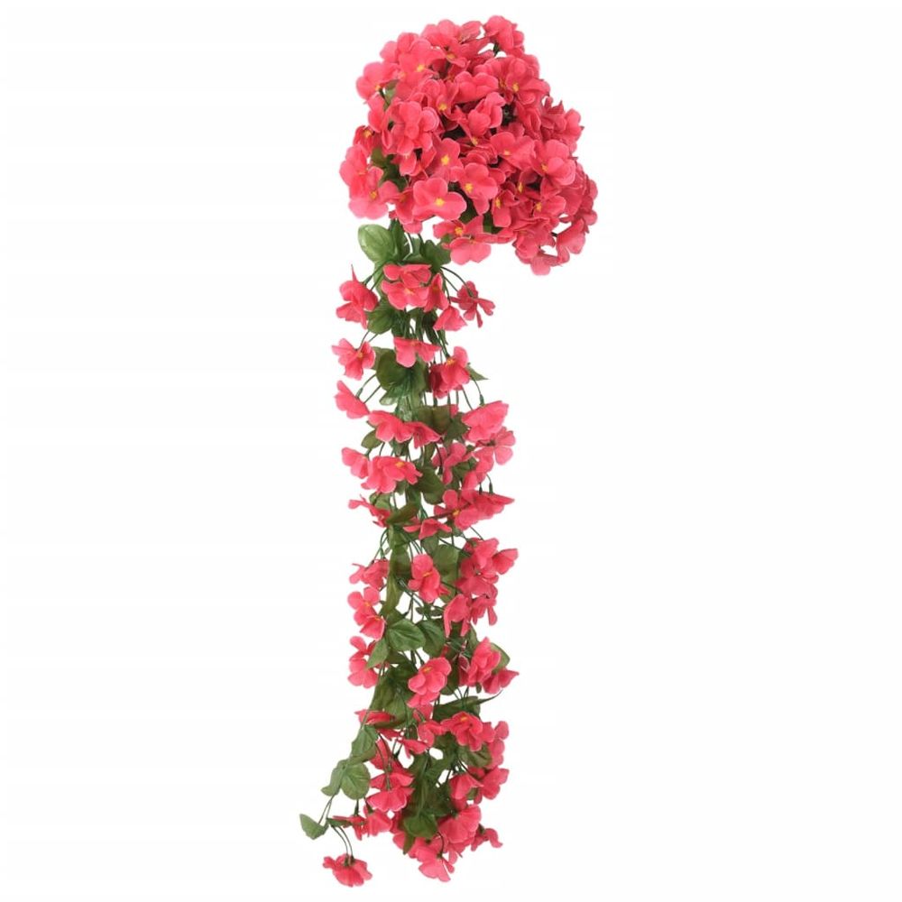 vidaXL Artificial Flower Garlands 3 pcs Rose 85 cm - anydaydirect