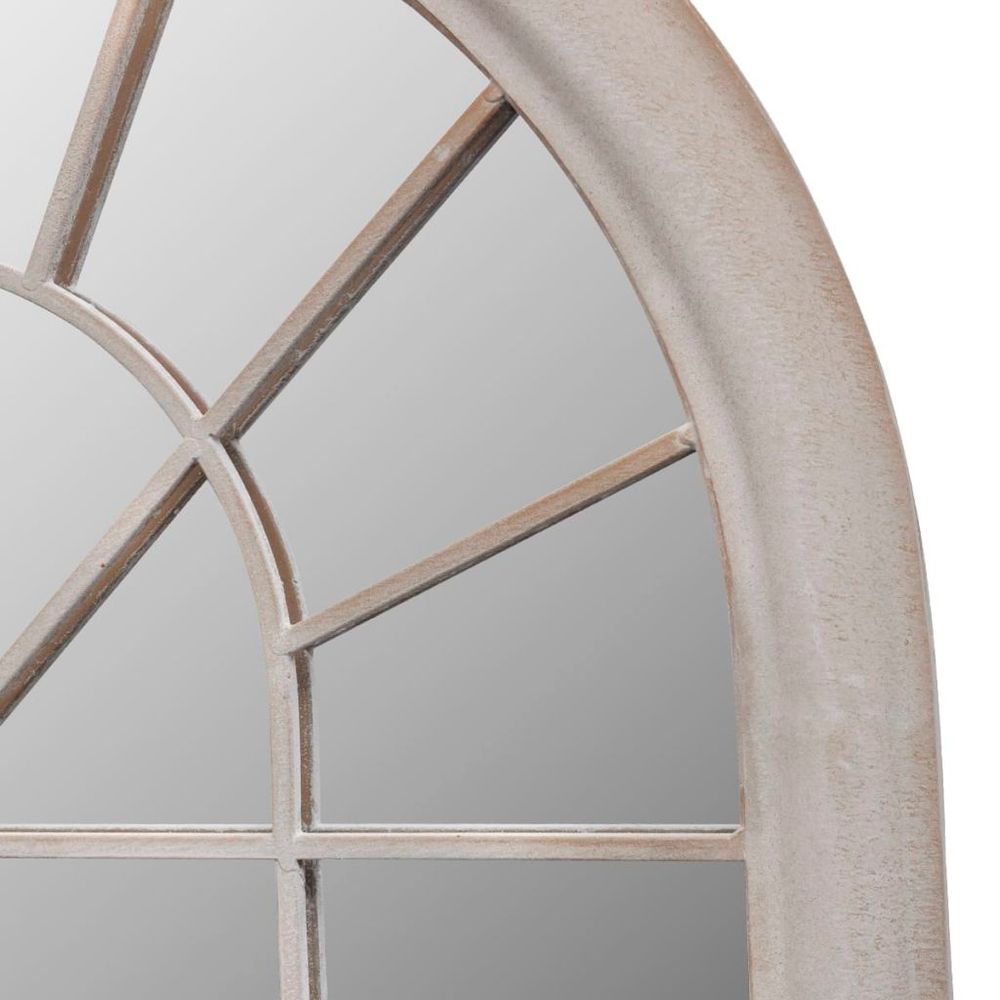 Rustic Arch Garden Mirror 60x116 cm for Indoor and Outdoor Use - anydaydirect