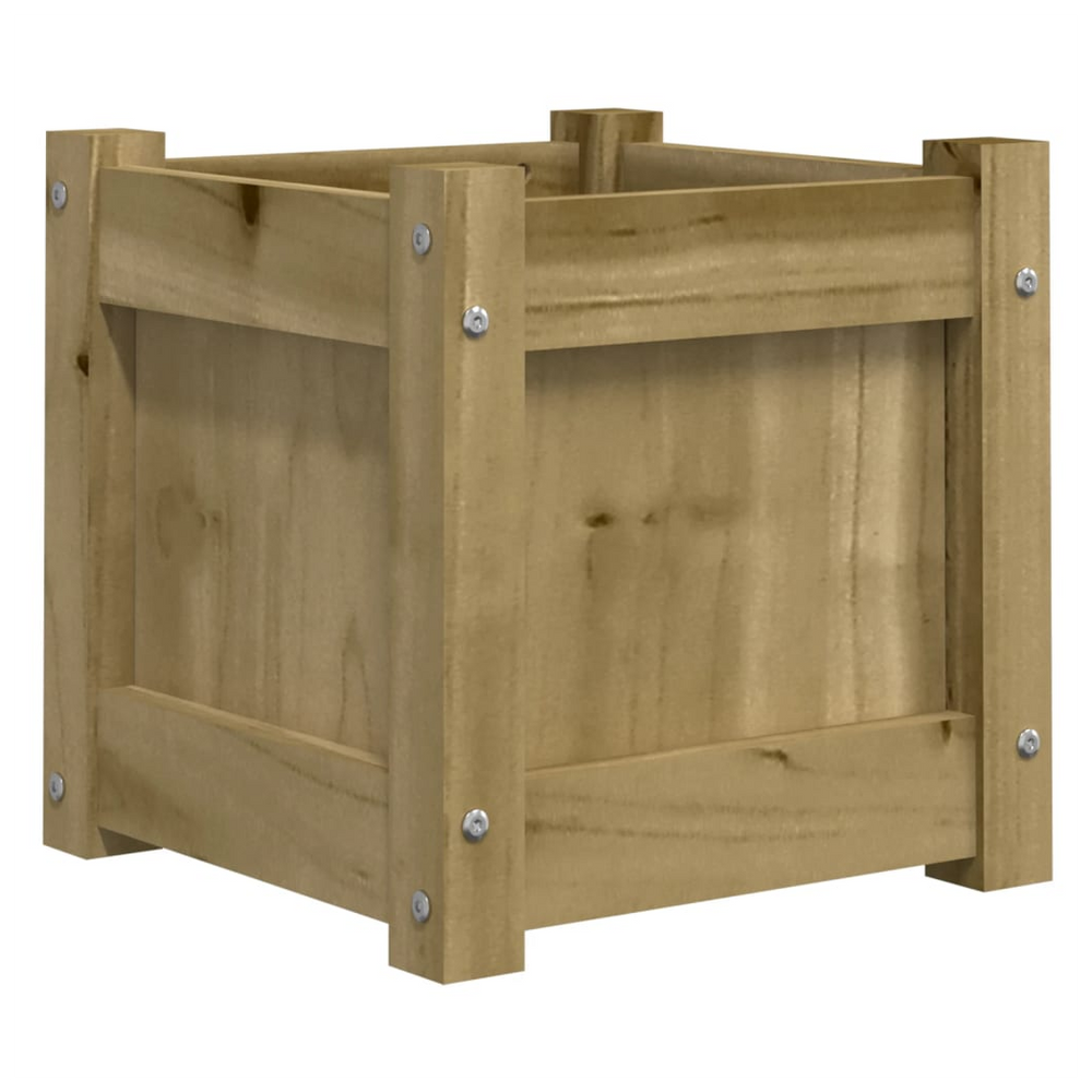 vidaXL Garden Planter 31x31x31 cm Impregnated Wood Pine - anydaydirect