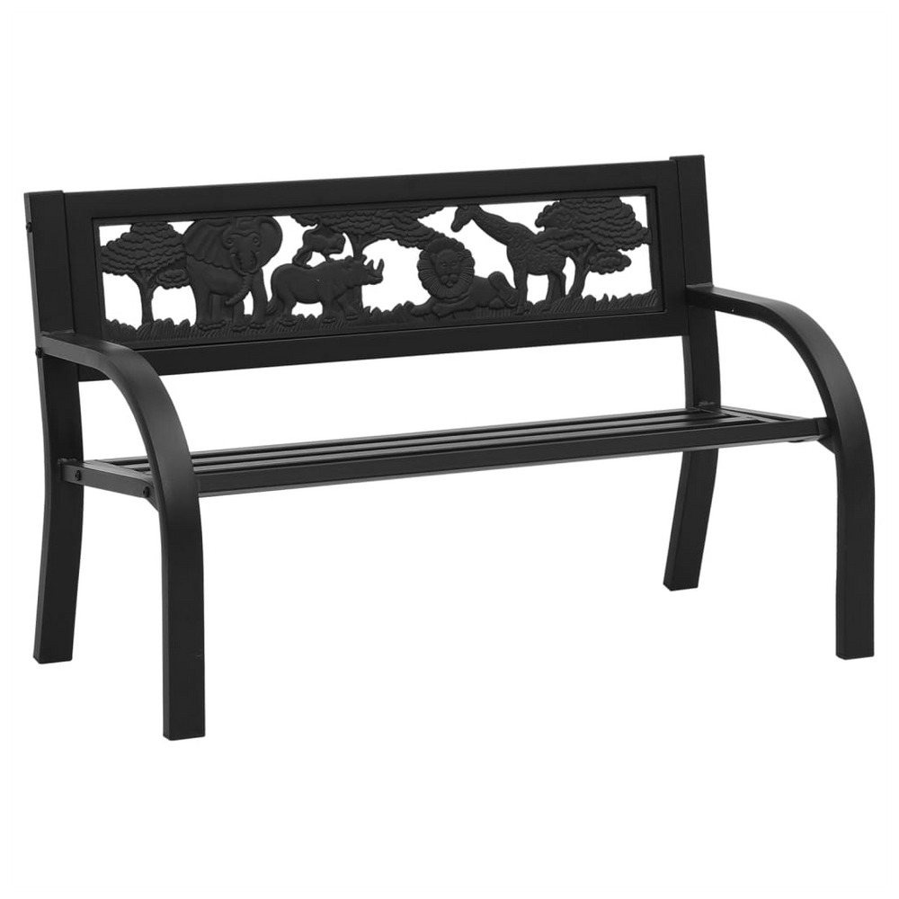 Children Garden Bench 86 cm Steel - anydaydirect