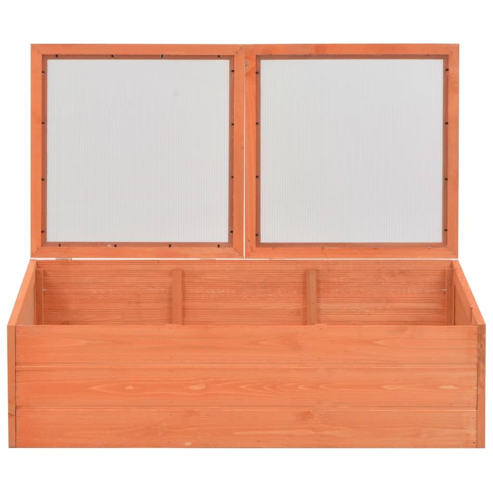 Greenhouse Wood 100x50x34 cm - anydaydirect