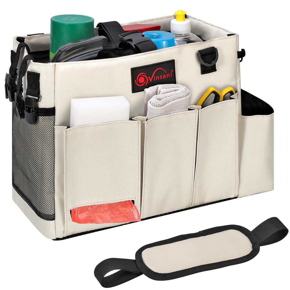 Cleaning Caddy Multifunctional Storage Organiser Bag - anydaydirect