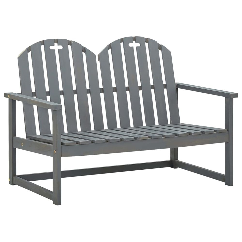 Garden Bench 110 cm Solid Acacia Wood - anydaydirect