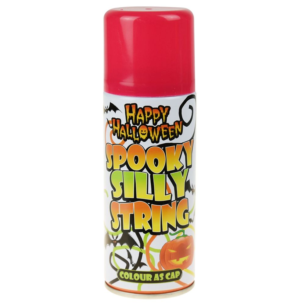 Halloween Silly String 200ml-Pink 8002 - anydaydirect