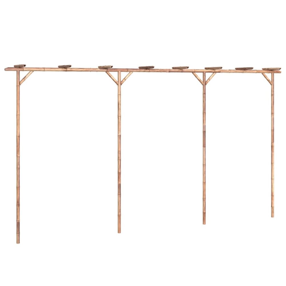 Pergola Bamboo 385x40x205 cm - anydaydirect