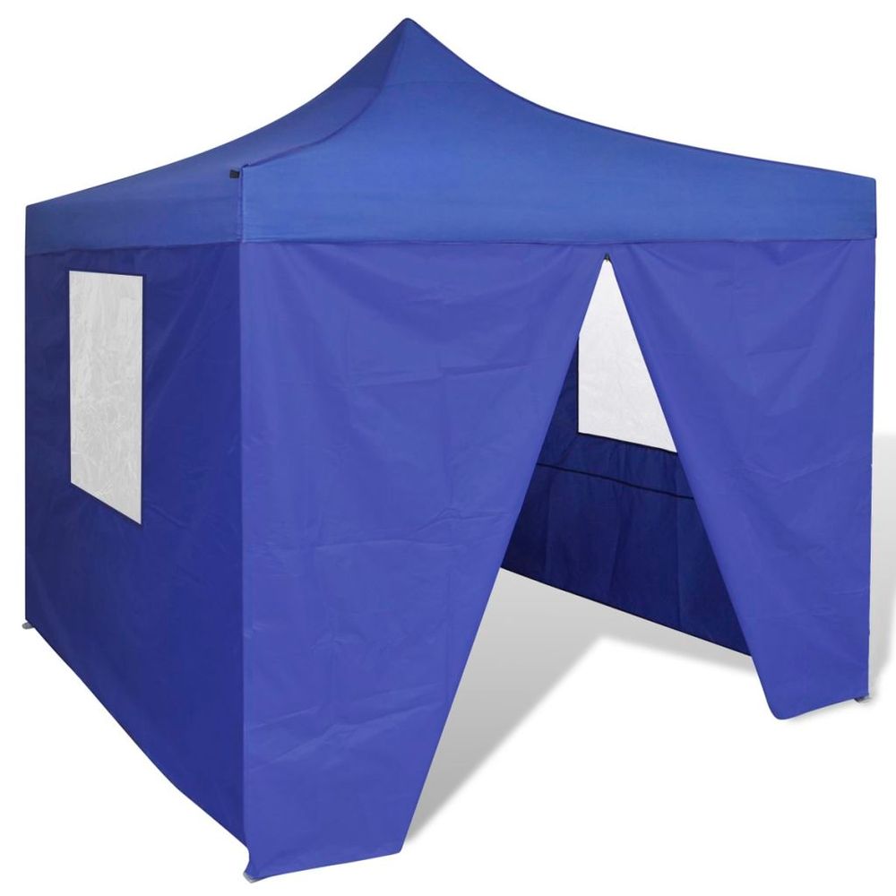 Foldable Tent 3x3 m with 4 Walls Cream - anydaydirect