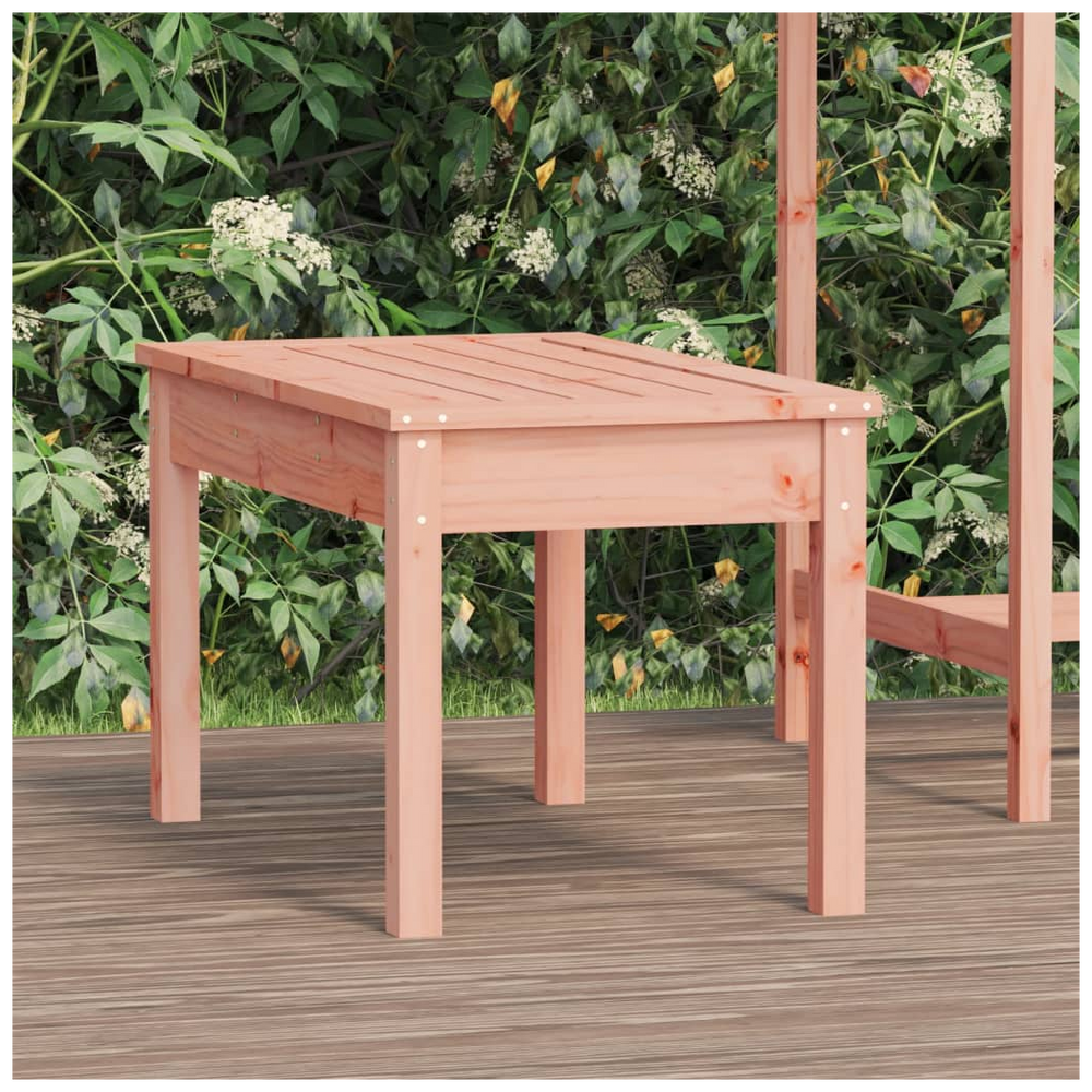 vidaXL Garden Table 80x44x45 cm Solid Wood Douglas - anydaydirect