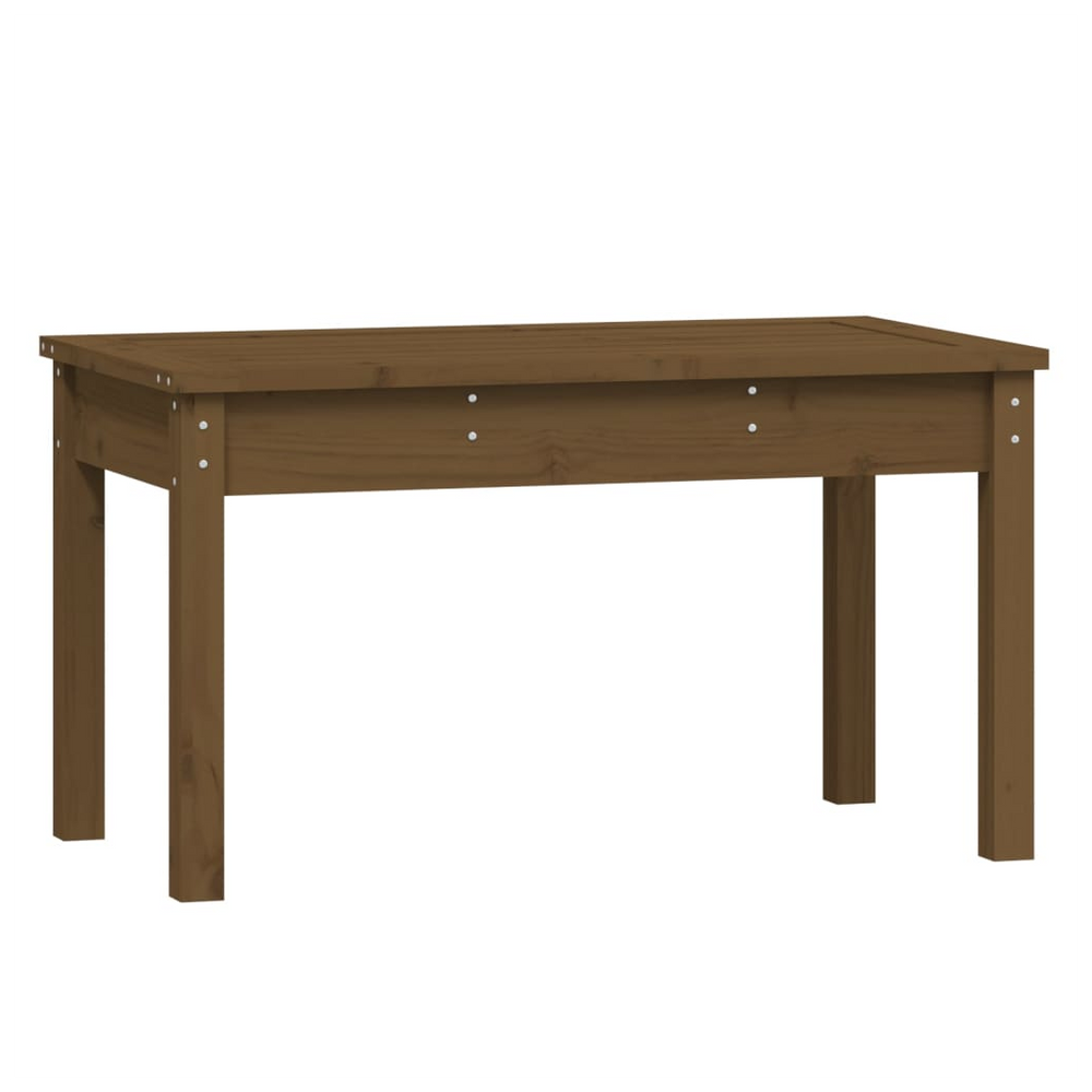 vidaXL Garden Bench Honey Brown 80x44x45 cm Solid Wood Pine - anydaydirect